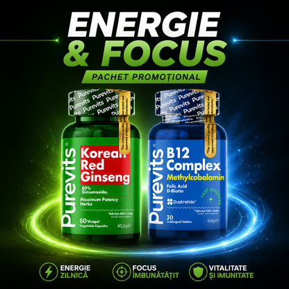 Purevits Pachet Energie & Focus ⚡