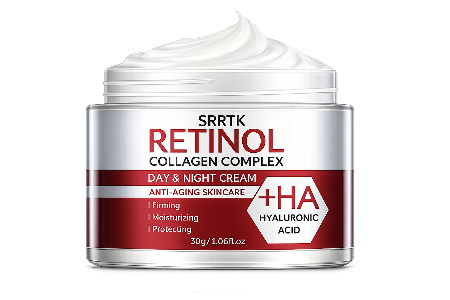 Cremă de fata cu Retinol, Colagen si Acid Hialuronic – Îngrijire Intensivă Zi și Noapte