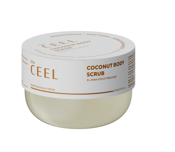 Scrub exfoliant The Ceel cu sare de mare, ulei de cocos și glicerină, 275 g