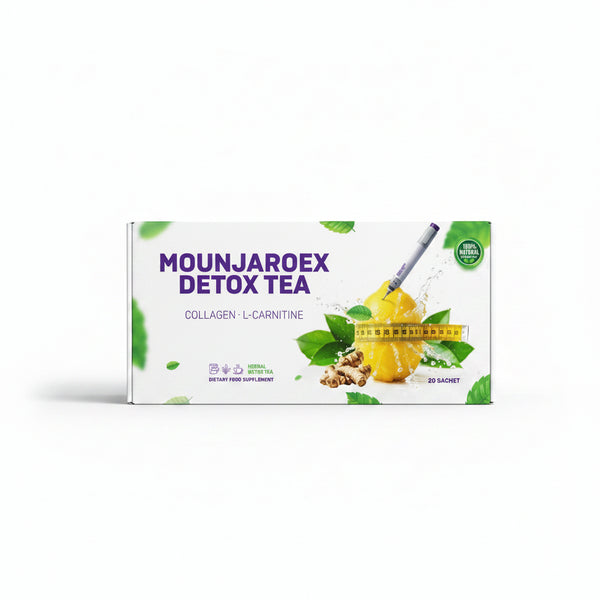 Mounjaroex Detox Tea – Ceai de slabit – Susținerea Rutinei Zilnice 60 plicuri